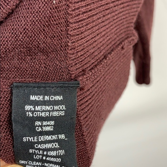 THEORY Dermont Merino Wool Blend Sweater - Picture 7 of 7